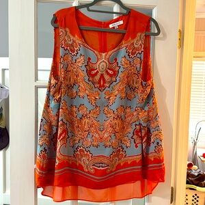 Summer top. Barely worn. 2x Get ready for that spring and summer party!